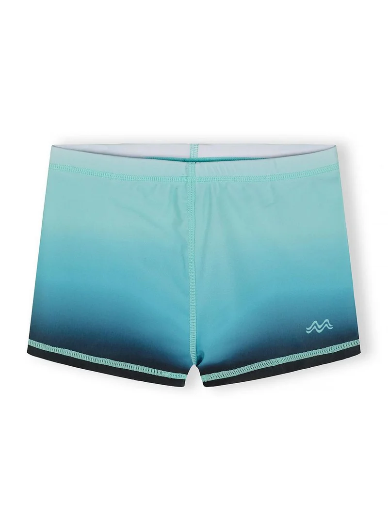 MINOTI Boys 2-pack swim shorts black and blue gradient